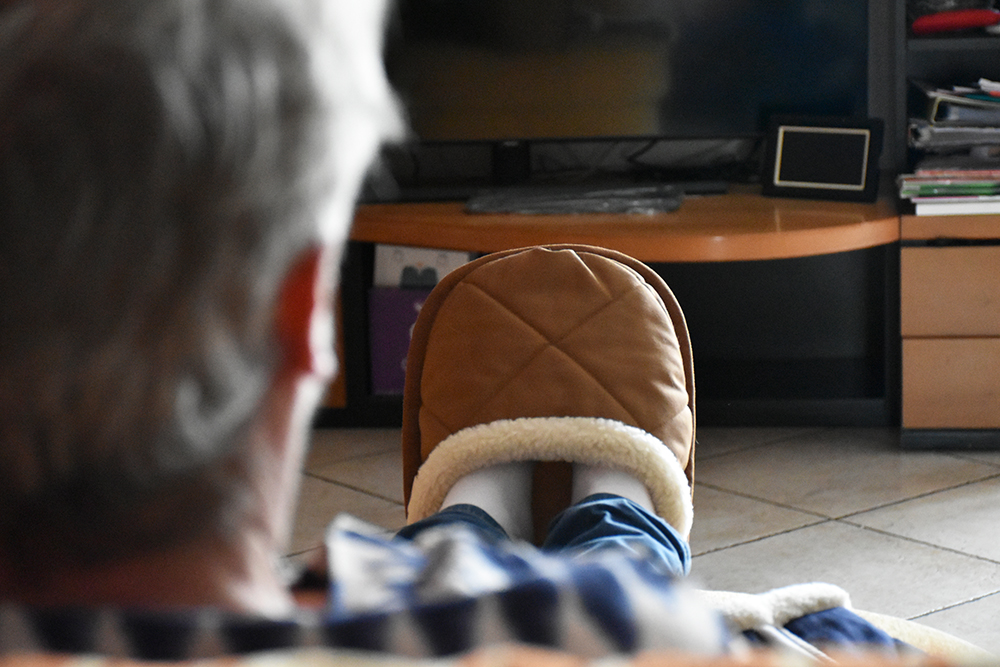 Accessorio termico in bio-ceramica per piedi sempre caldi e comodi durante il relax