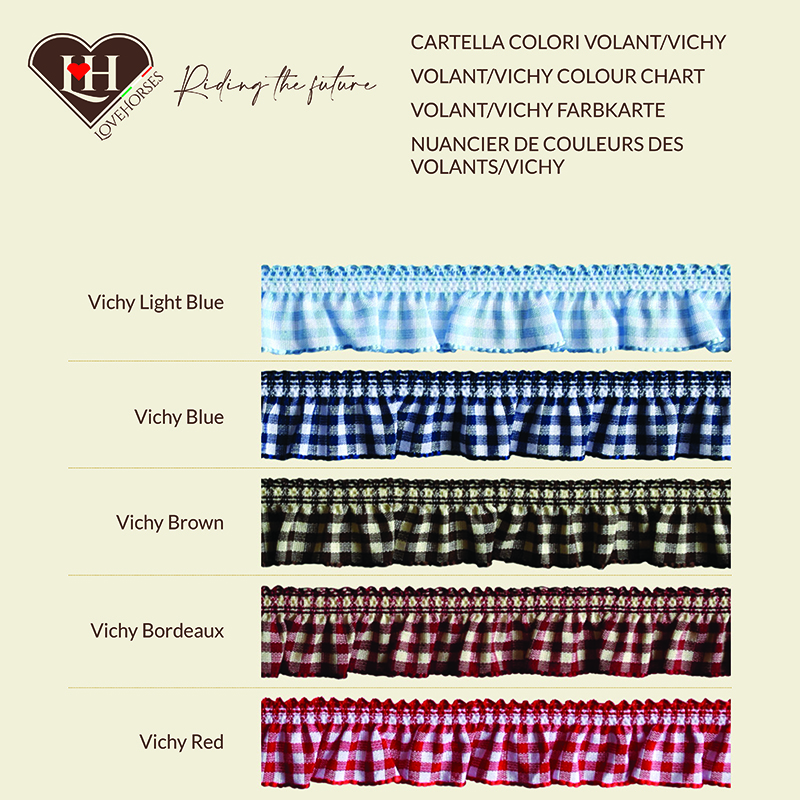 Farbkarte für LoveHorses Volant