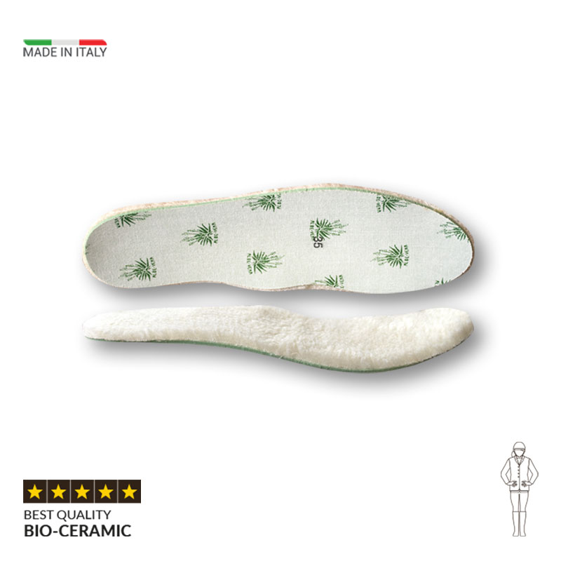 Soletta in bio-ceramica LoveHorses per il benessere del cavallo, migliora il comfort e la termoregolazione del piede