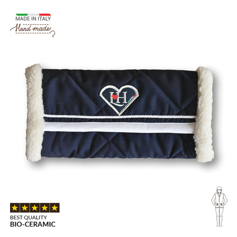 Scaldotto in bio-ceramica LoveHorses, ideale per riscaldare le mani fredde in modo naturale