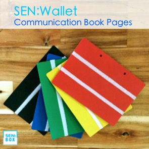 1x Communication Book Pages