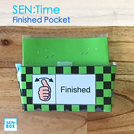 1x Finished Pocket for Visu.Schedule