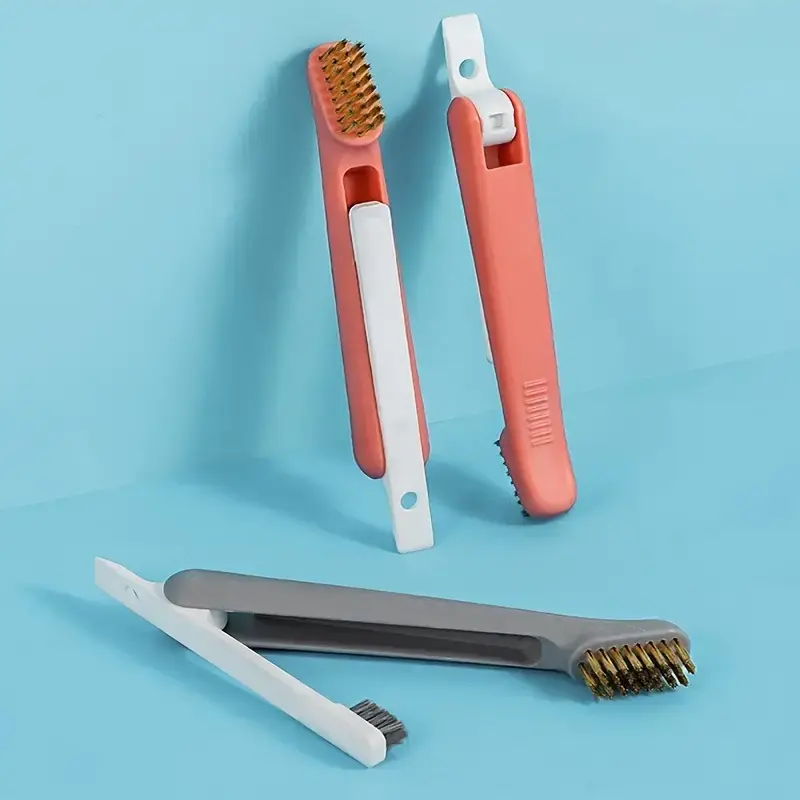 3-in-1 Stove Brush Set for Deep Cleaning Kitchen/Bathroom