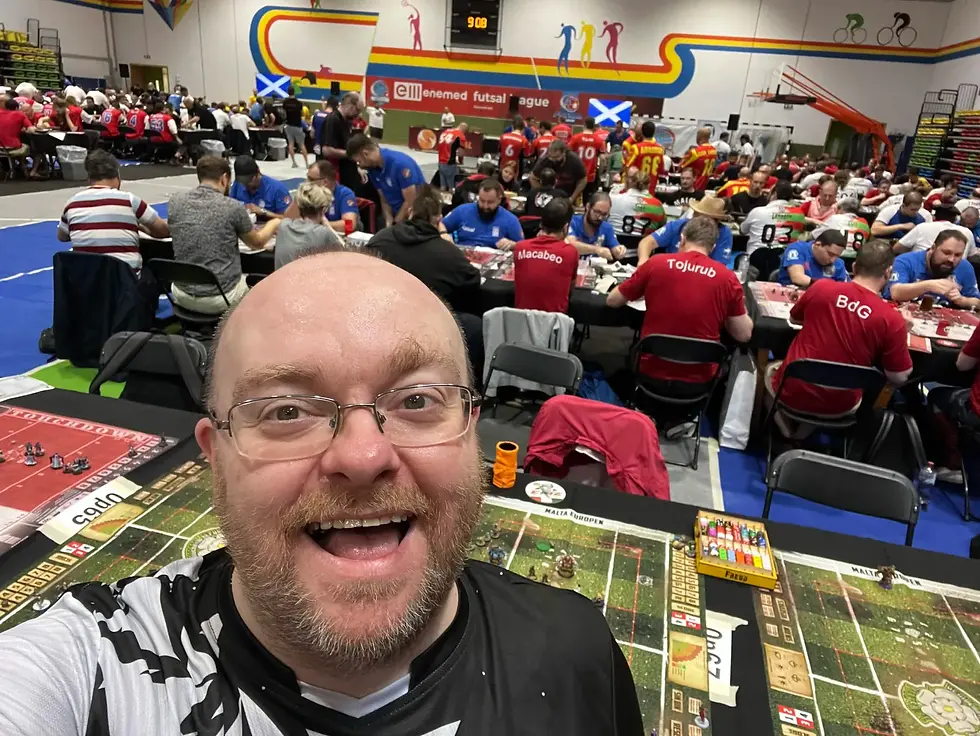 Scouseboy soaking up the atmosphere at Eurobowl