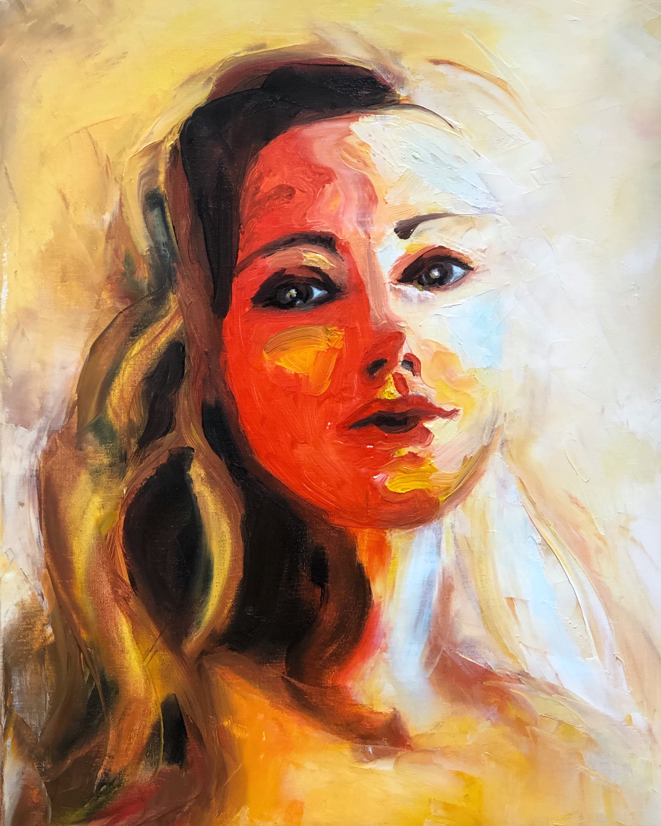 artist self-portrait