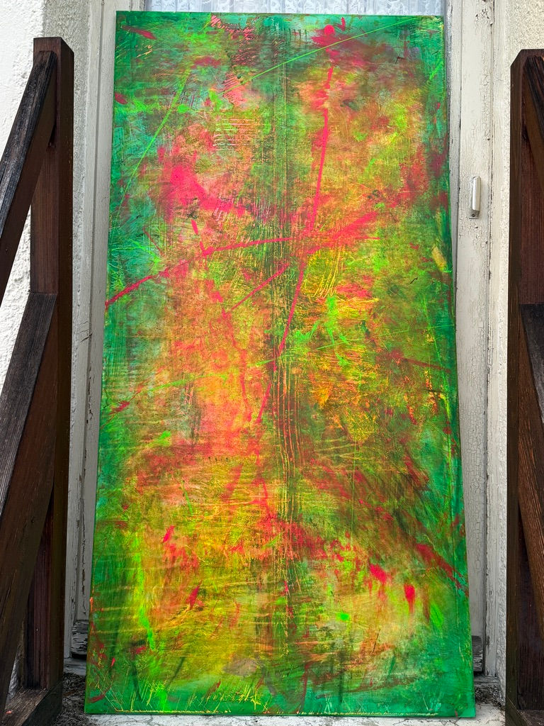 Miniaturbild: EIBSEE - Natur-inspiriertes Acrylbild I Unikat