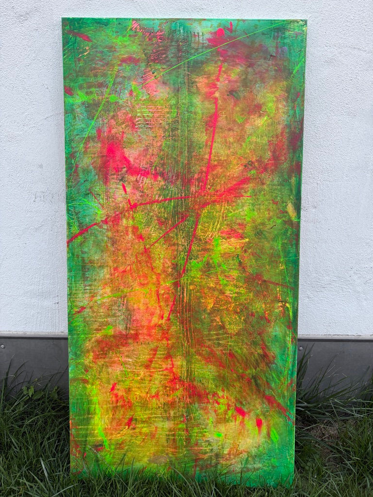 Miniaturbild: EIBSEE - Natur-inspiriertes Acrylbild I Unikat