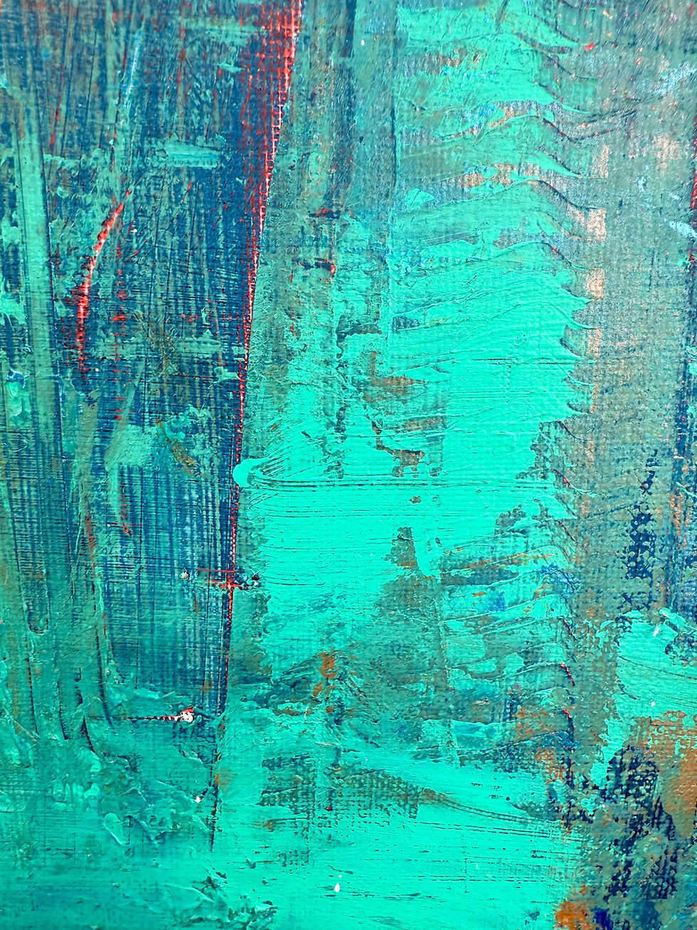 Thumbnail: TIEFENRAUSCH - Acryl auf Leinwand I Unikat