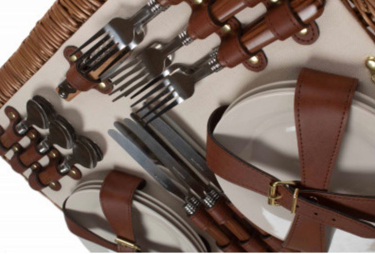 Thumbnail: close up picnic basket interior