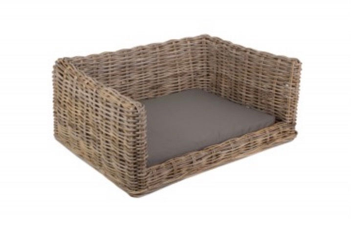 Thumbnail: wicker pet bed