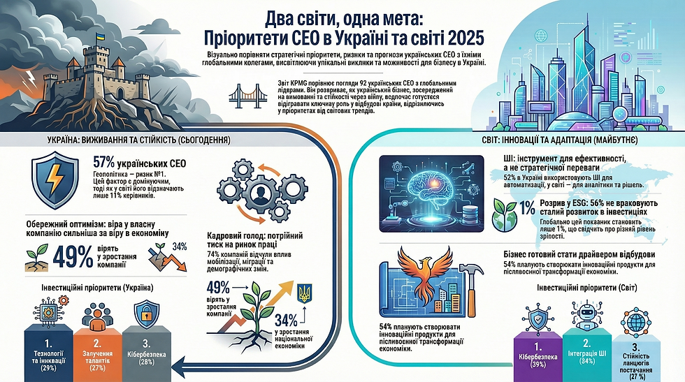 Новий лідерський код України. Як CEO виживають і планують майбутнє в епоху турбулентності