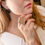 Thumbnail: Élan Pink Square Statement Ring