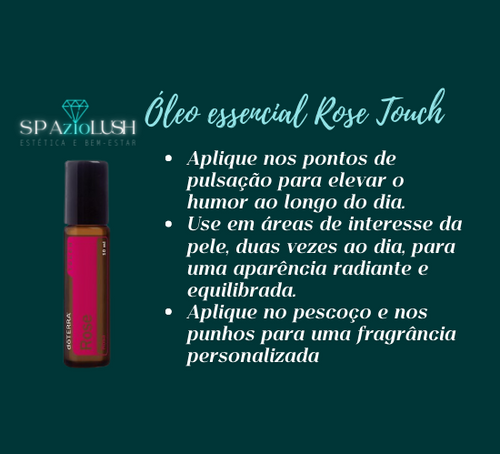 Óleo essencial Rose Touch (5ml) | Spazio Just