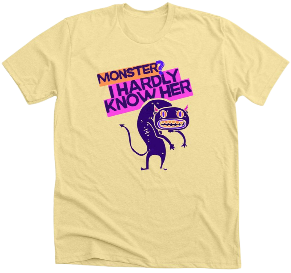 Monster Tee Yellow