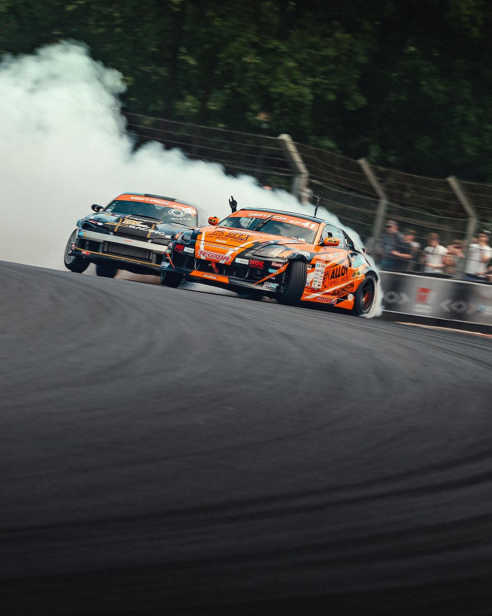 LS‑powered drift car