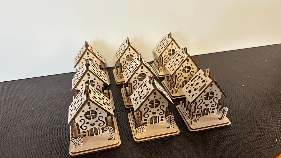 Miniatura: Świąteczny domek