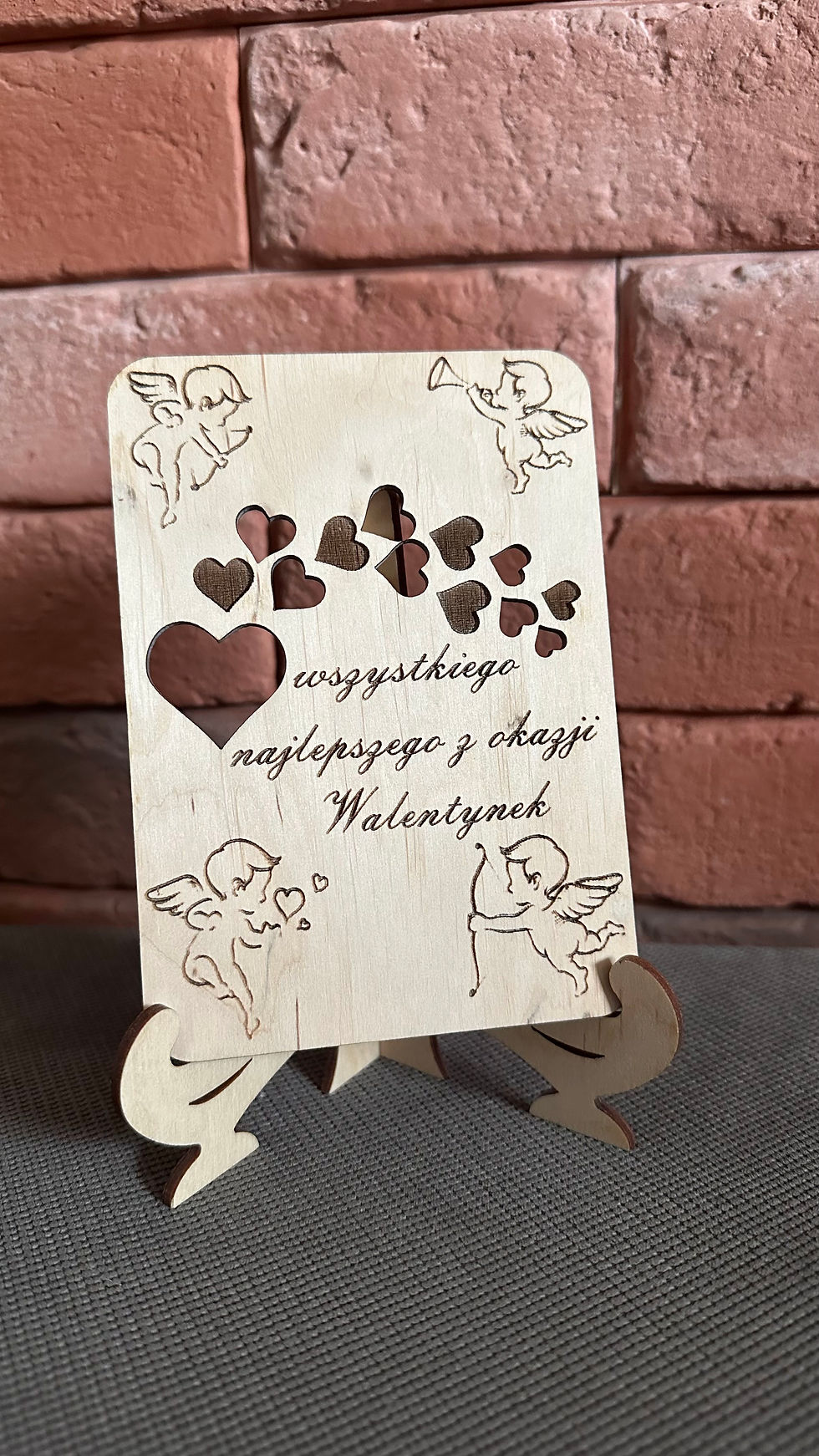 Miniatura: Kartka Walentynkowa