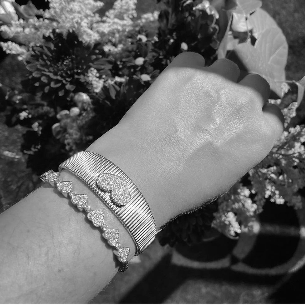 Hearts & Diamond Bracelet
