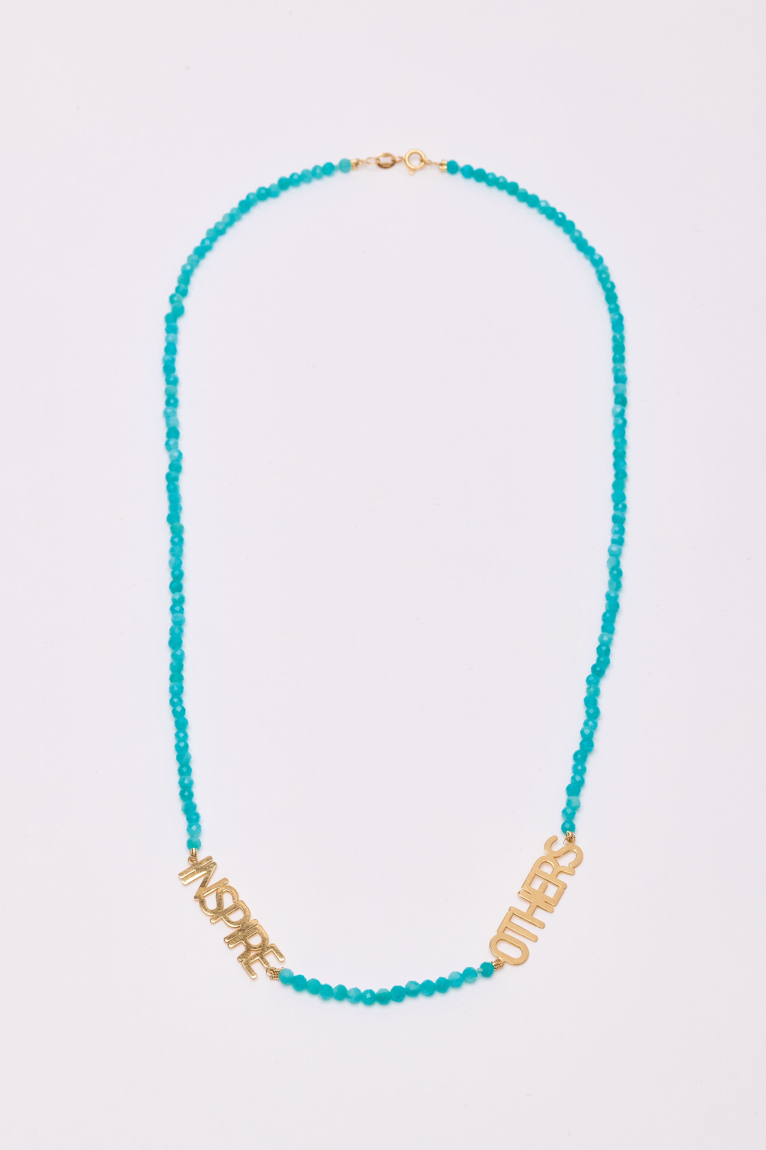 Gargantilha beeds amazonita