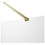 Thumbnail: Iconic Wetroom Side Panel Arm - Brushed Brass
