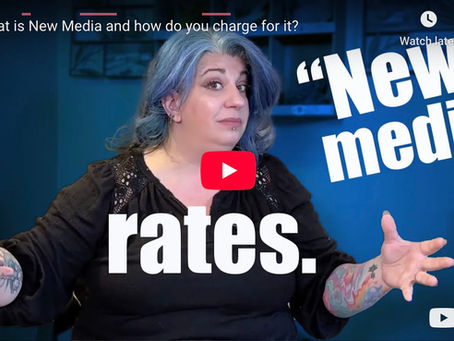 What is New Media and how do you charge for it?