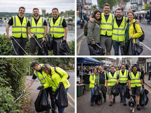 Not So Secret: Freemasons Get Stuck In supporting the Community