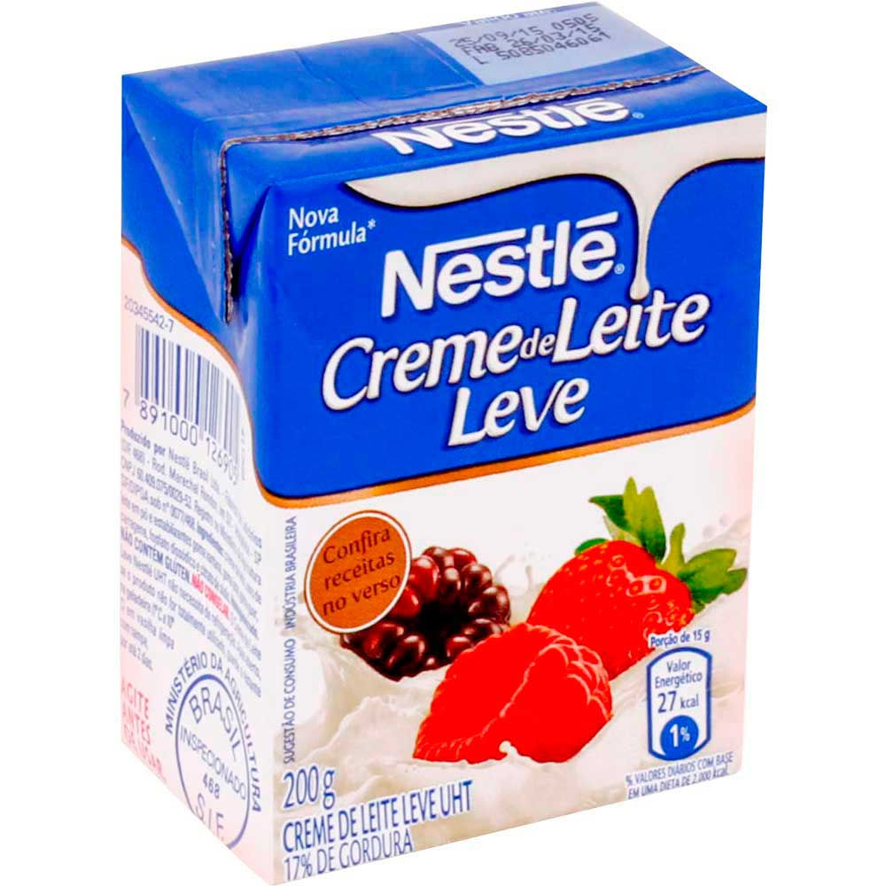 Creme de Leite Nestlé Caixa 200 g