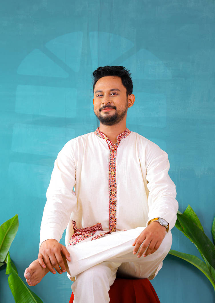 Shonkho Pradeep Men's Shacket - Image 8