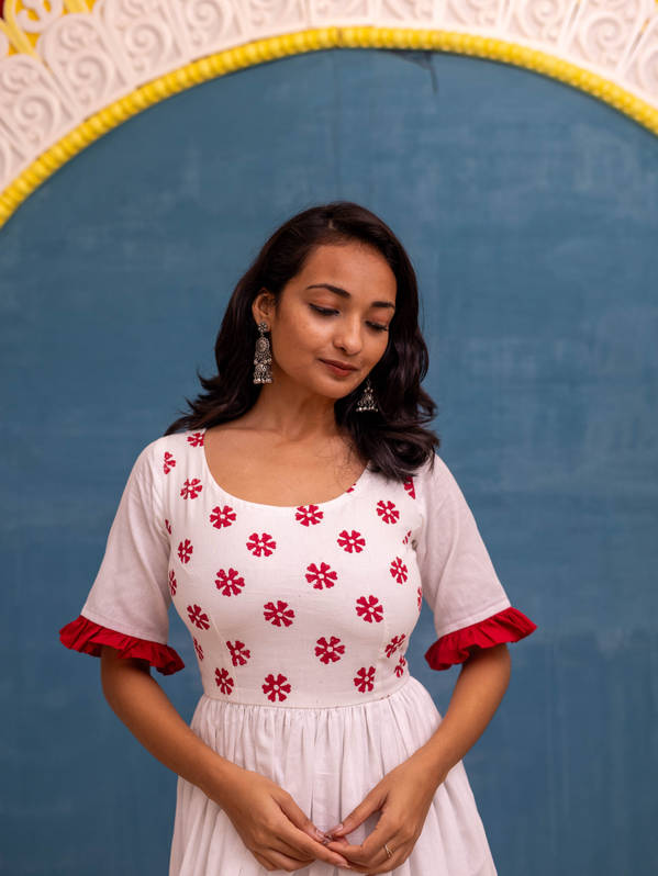 Parijat Shada Corset Dress