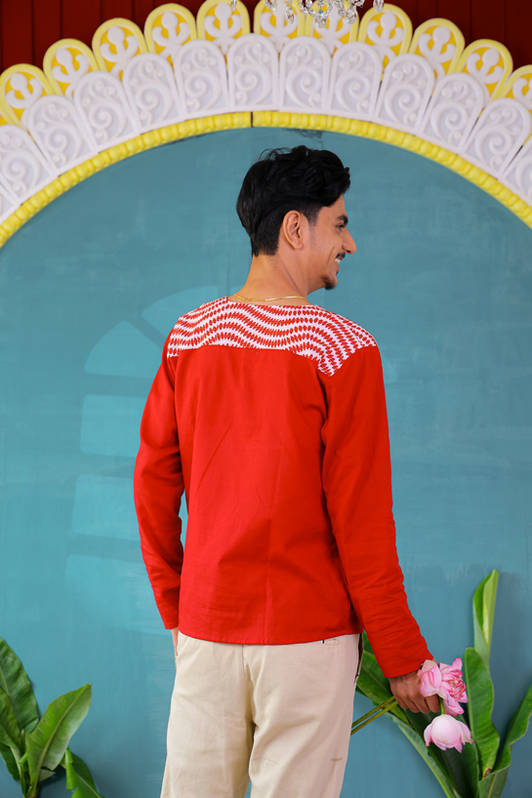 Alta Laal Men's Kurta
