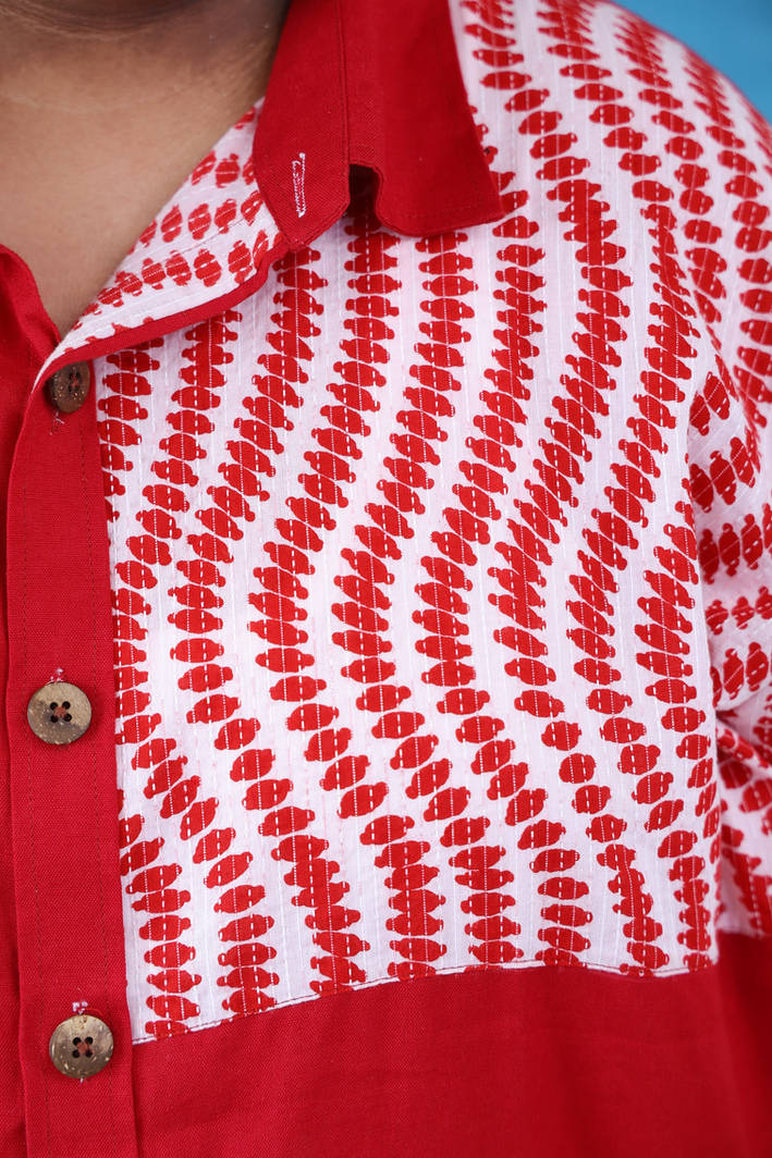 Alta Laal Men’s Half Shirt - Image 3