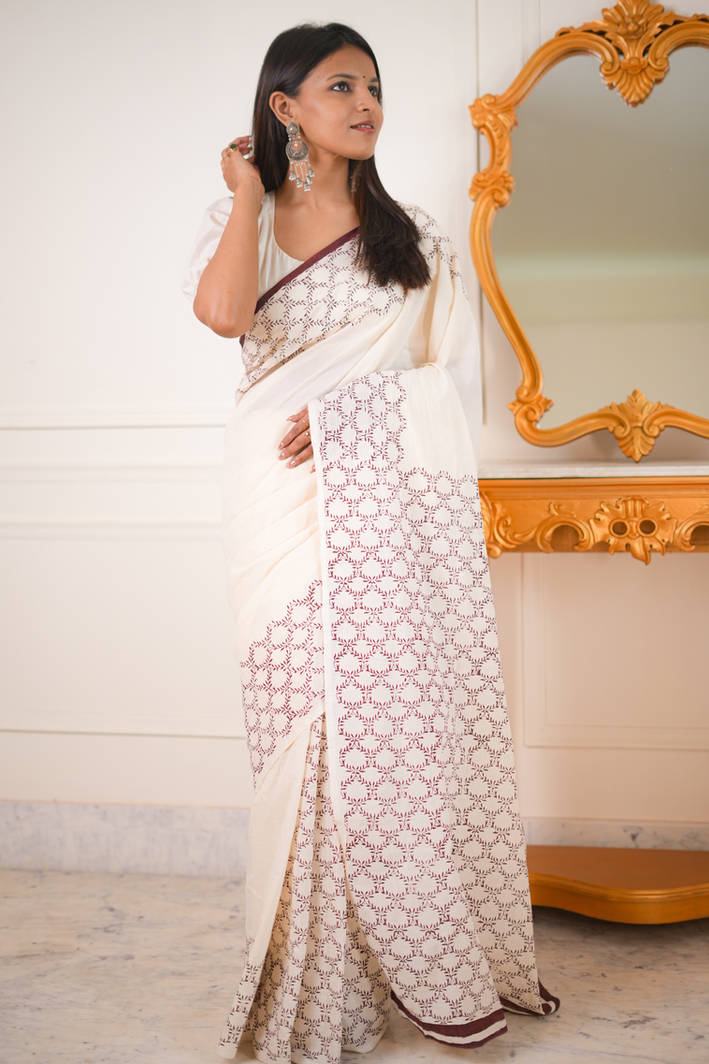 Alaap Cotton Saree - Image 4