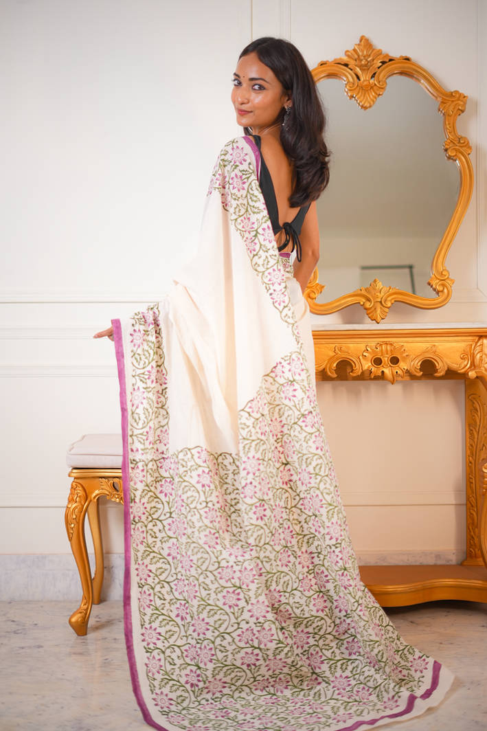 Banalata Cotton Saree - Image 2