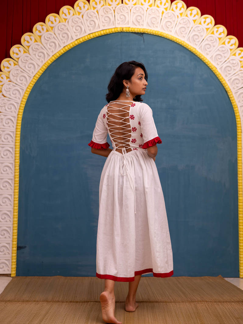 Parijat Shada Corset Dress - Image 7