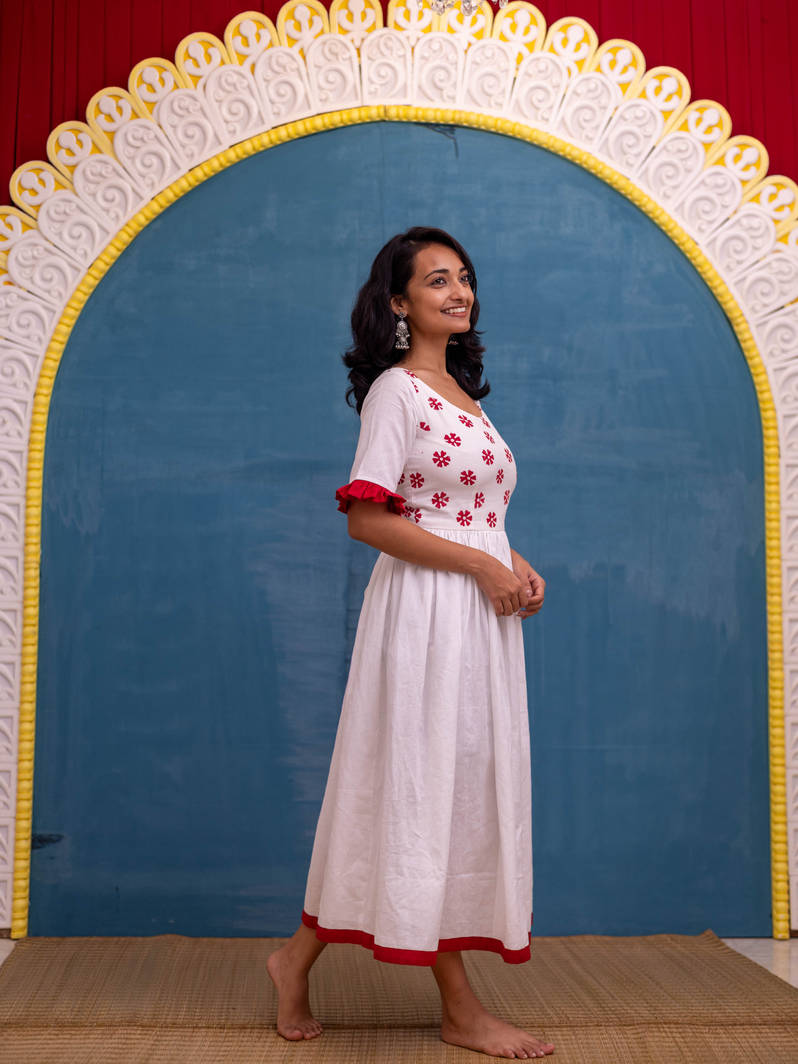 Parijat Shada Corset Dress - Image 10