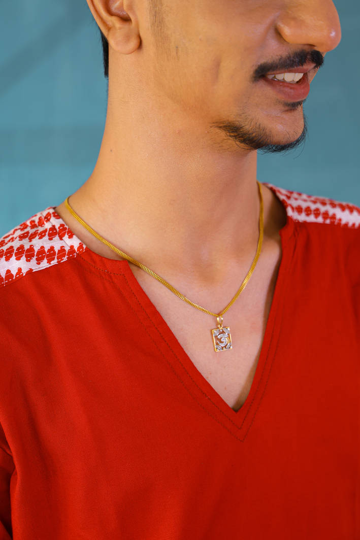 Alta Laal Men's Kurta - Image 4