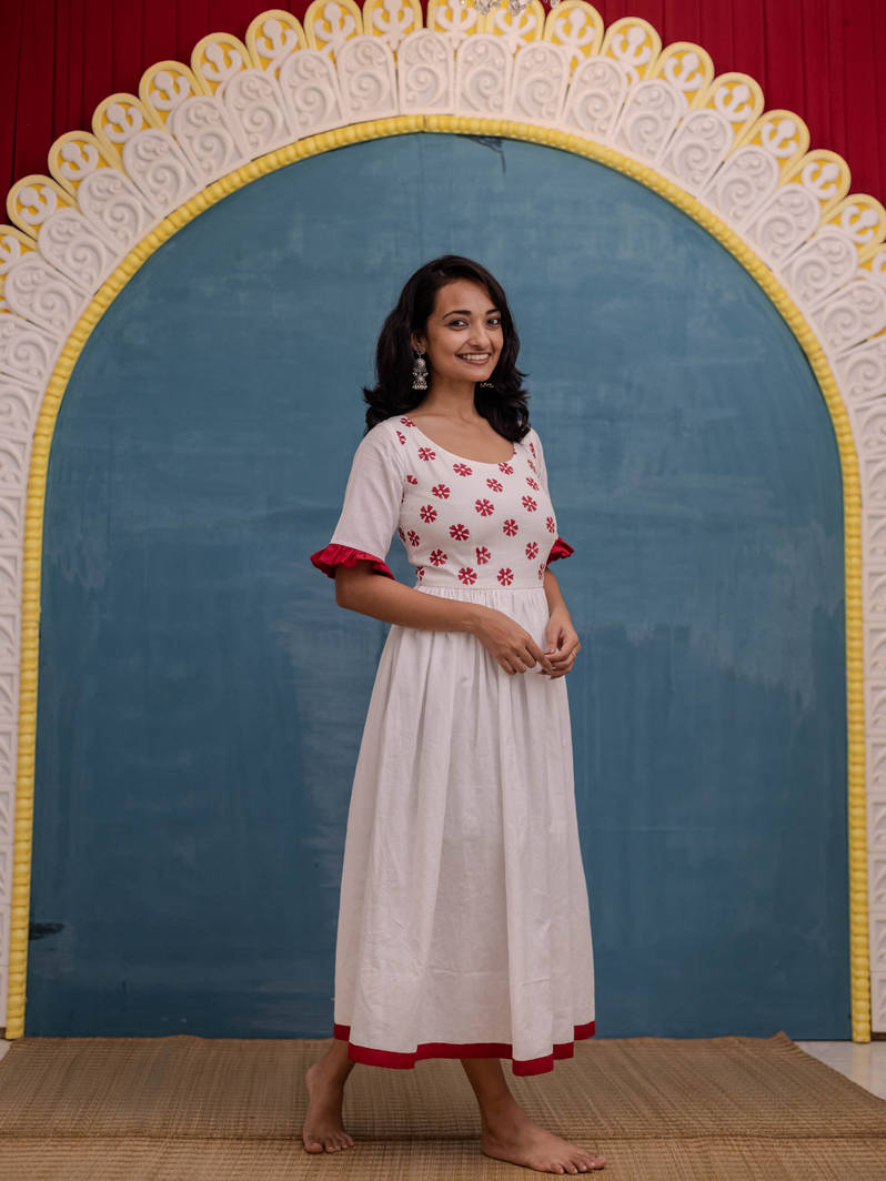 Parijat Shada Corset Dress - Image 11