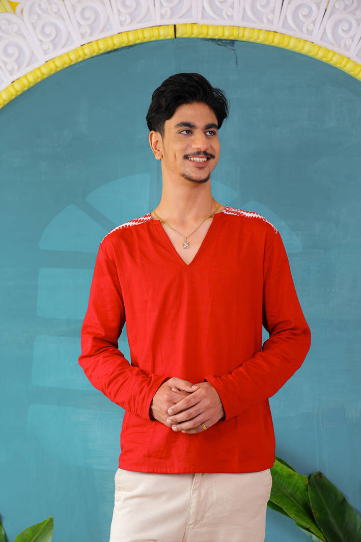 Alta Laal Men's Kurta - Image 5