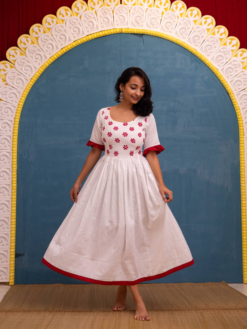 Parijat Shada Corset Dress - Image 6