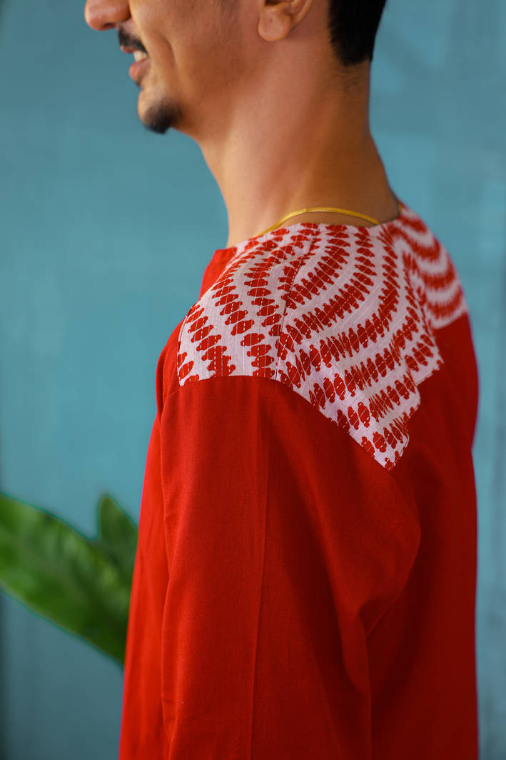 Alta Laal Men's Kurta - Image 3