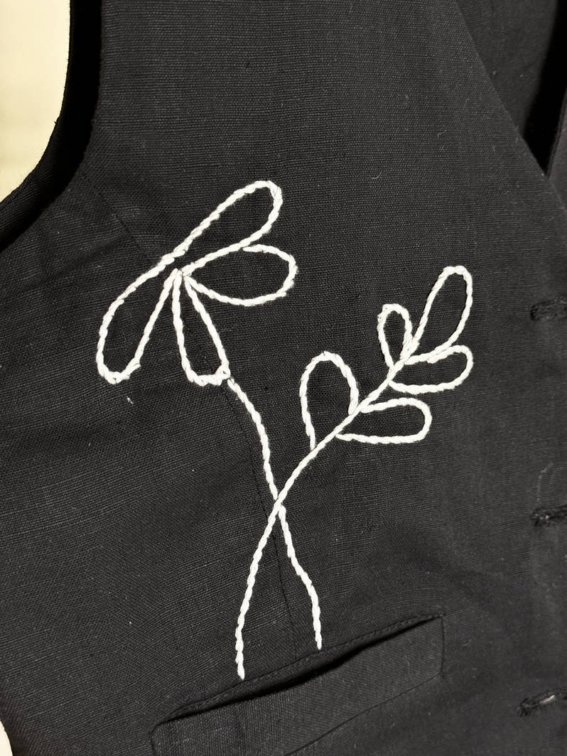 Grace Cotton Vest Set - Image 6