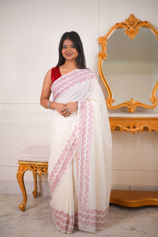 Alpona Cotton Saree