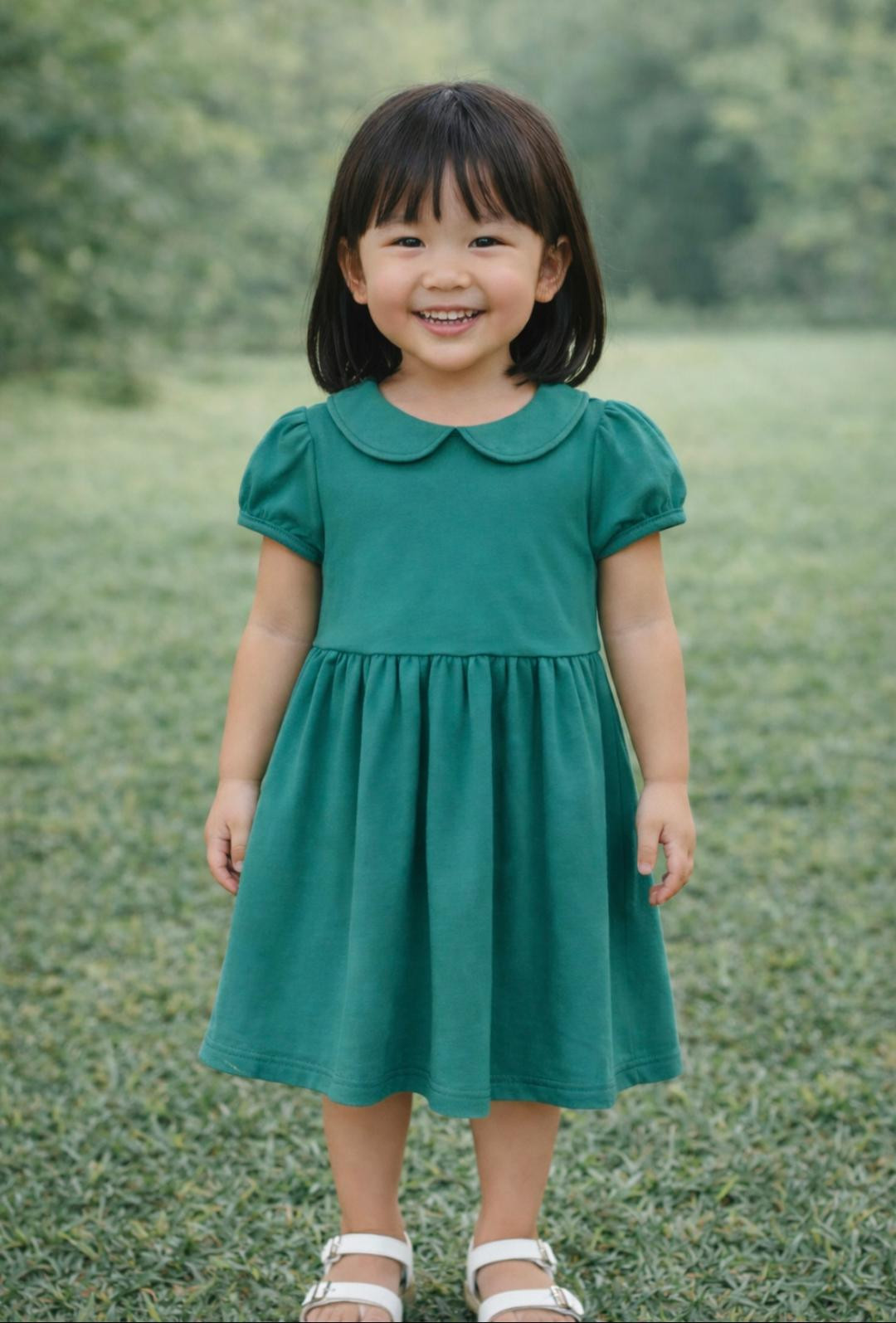 Charlotte Dress (Green)