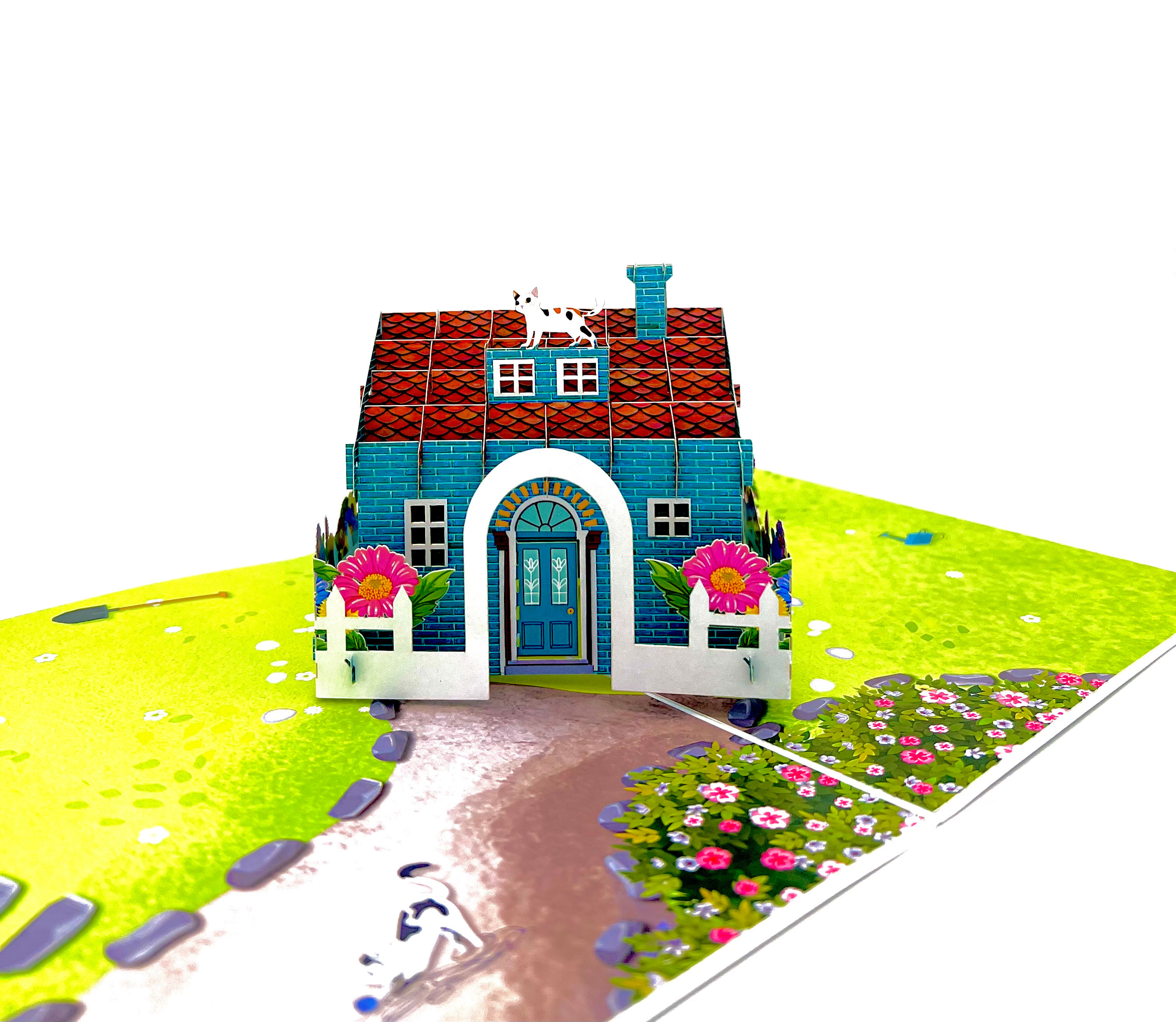 New House Pop up cards