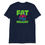 Thumbnail: fat holyday Christmas graphic t shirt navy