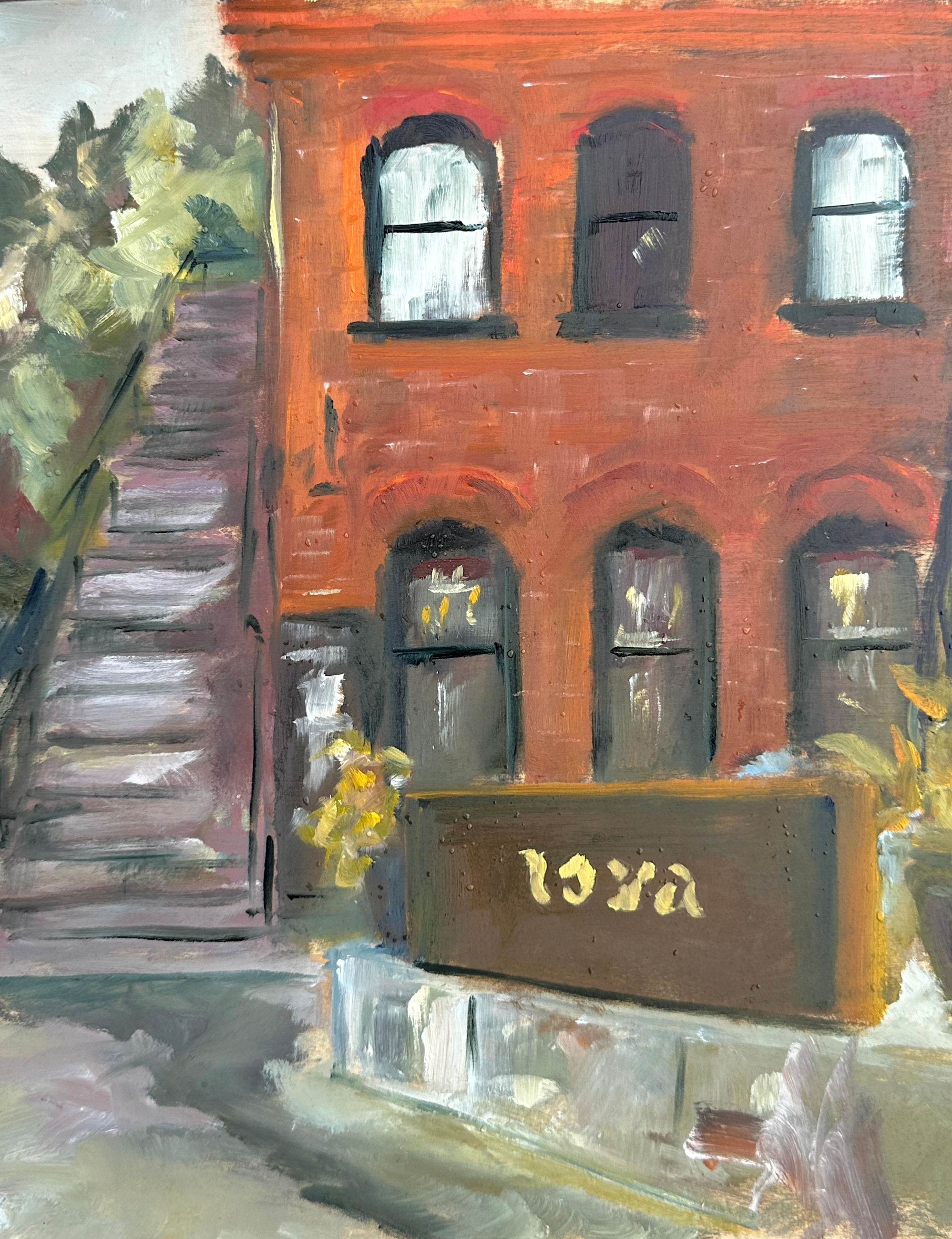 Lora Hotel, Stillwater Stairs