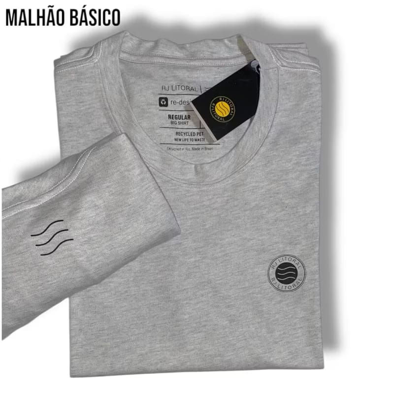 Miniatura: Camisa Malhão básica, malha mais grossa