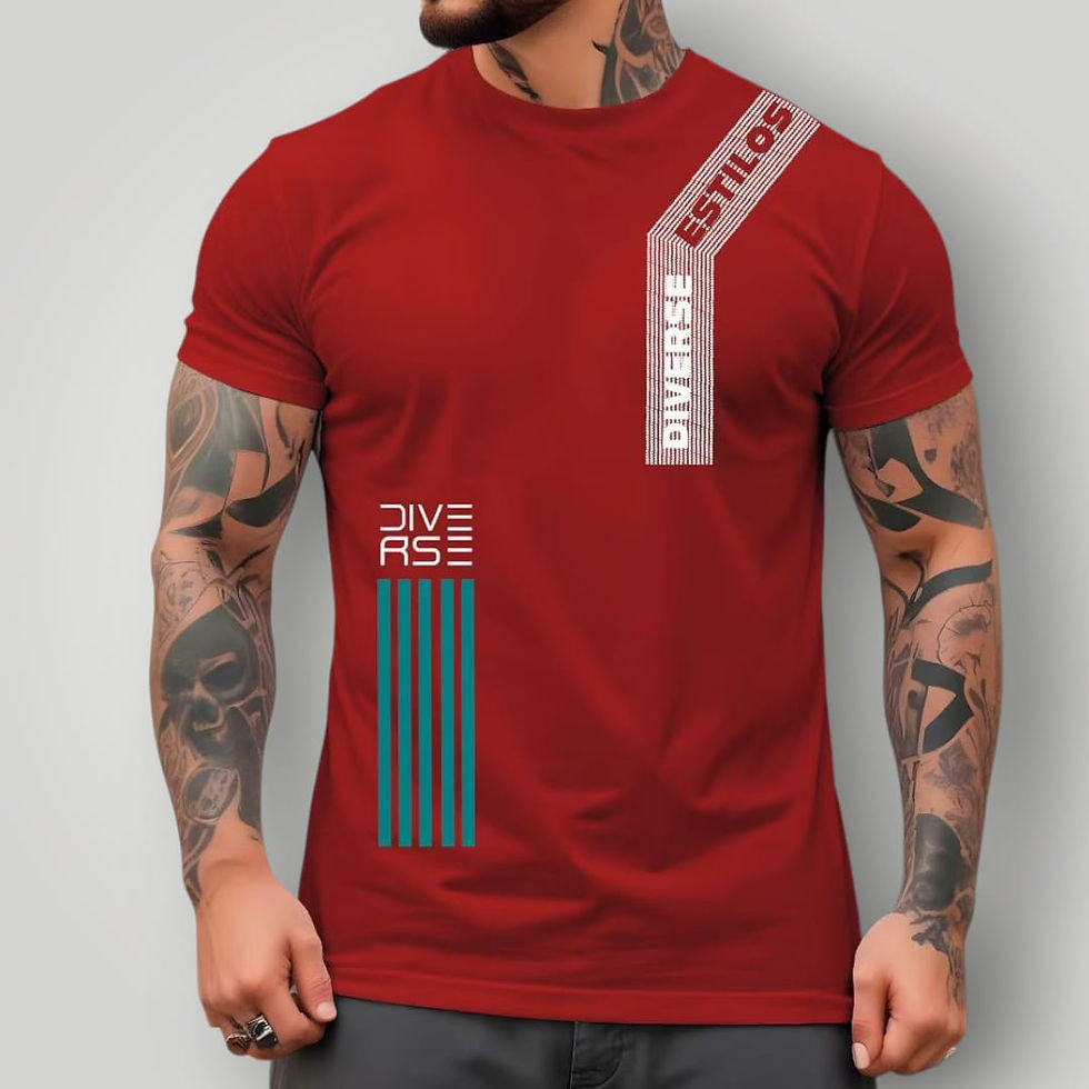 Miniatura: T-Shirt Camiseta Masculina Sport Street Wear |Camiseta 100% Algodão