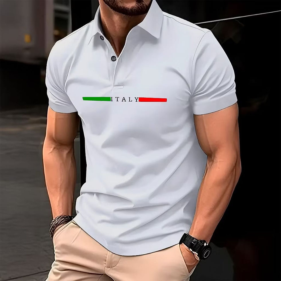 Miniatura: Camisa Polo ITALY Manfinity Manga Curta| Masculina camiseta Piquet 100% Algodão