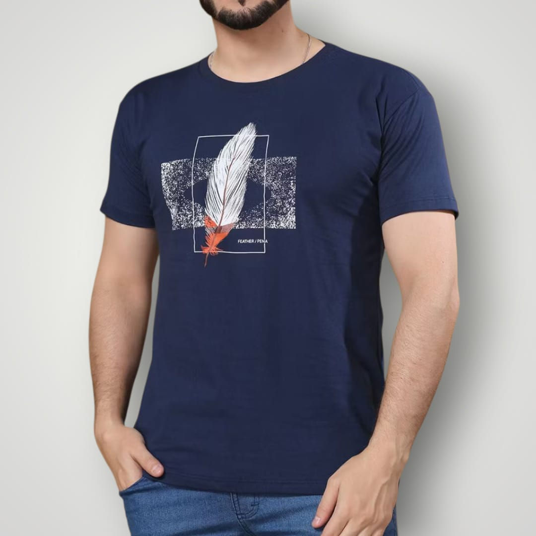 Camiseta Masculina Manga Curta Malha 30.1 algodão